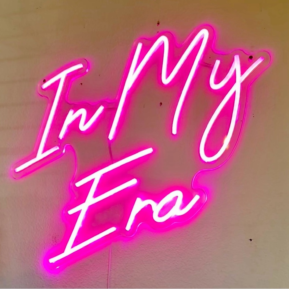 Taylor Swift - Eras Vibrant Pink Neon Wall Sign